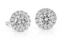 Diamond earrings